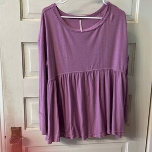 Free People Babydoll top